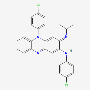 2D Structure of Clofazimine