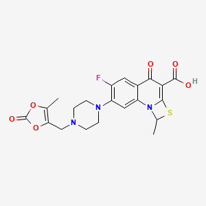 2D Structure of Prulifloxacin