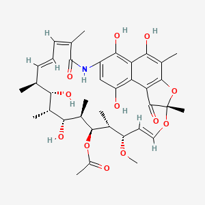 2D Structure of Rifamycin