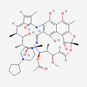 2D Structure of Rifapentine