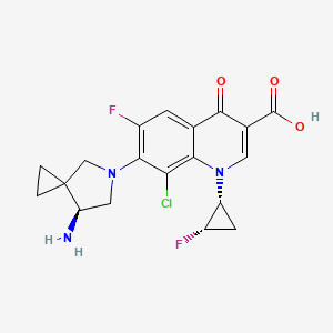 2D Structure of Sitafloxacin