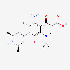 2D Structure of Sparfloxacin